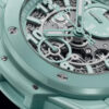 Unworn Hublot Big Bang Unico Mint Green Ceramic 42, 441.GS.5221.RX, box and papers