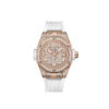 Hublot Big Bang ONE CLICK KING GOLD WHITE FULL PAVÉ Ref# 485.OE.9000.RW.1604