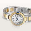 Unworn Cartier Ballon Bleu, Stainless Steel and 18k Yellow Gold, 36mm, Ladies, Ref# W2BB0038, box and papers
