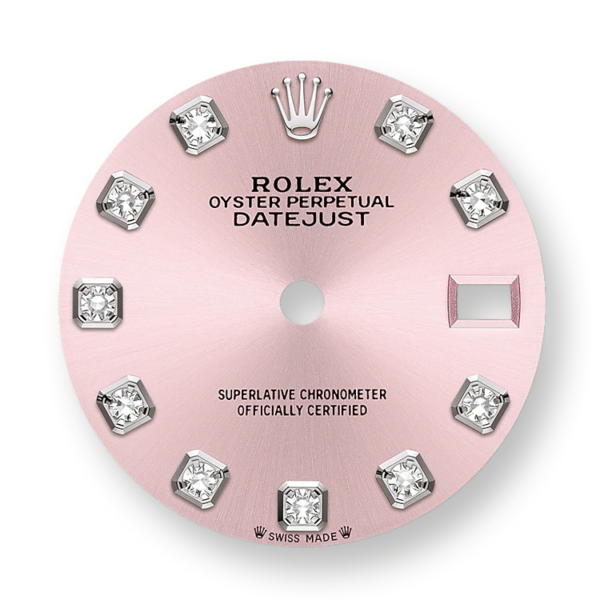 Rolex Lady-Datejust 28, Oystersteel and 18k White Gold, Ref# 279384RBR-0003