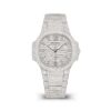9eae863a02d1234eab60f2fbb9dc5a30e94ef740 Patek Philippe Nautilus Haute Joaillerie Ladies Automatic Watch, 18K White Gold and Diamonds, 35,2mm, Ref# 7118/1450G-001