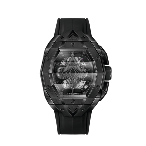 a1b8b441bf8164bcac05efc83453f7a37692f02a Hublot, Spirit of Big Bang Sang Bleu All Black, Ceramic, 42mm, Limited Edition, Ref# 648.CX.0114.RX.MXM23