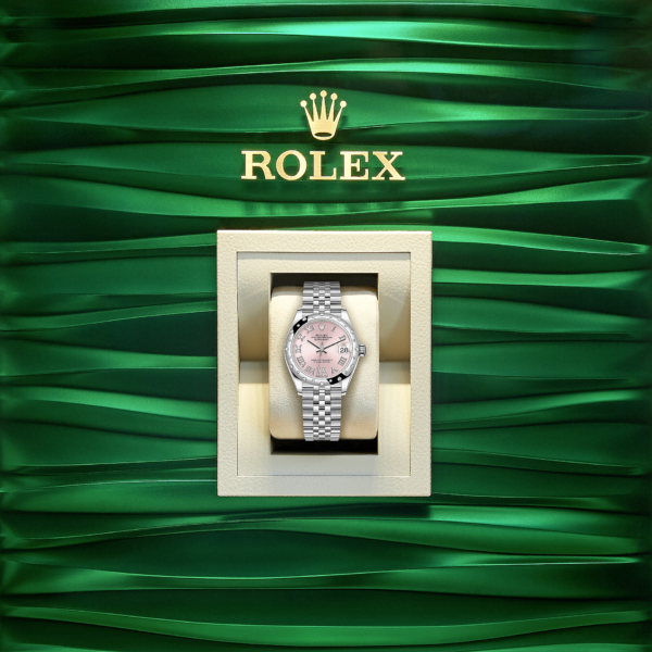 Rolex Datejust 31, Oystersteel, 18kt White Gold and diamonds, Ref# 278344RBR-0026