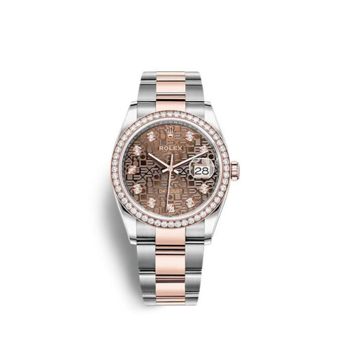 a4042e740c3ca7dc8d32dcc322d5a0cf0702f736 Rolex Datejust 36 Oystersteel and Everose gold Ref# 126281RBR-0014
