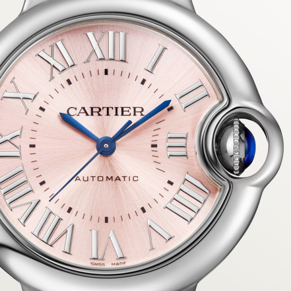Unworn Cartier Ballon Bleu de Cartier, Stainless Steel, 33mm, Ref# WSBB0068, box and papers