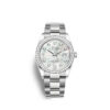 Rolex Datejust 36 Oystersteel and white gold Ref# 126284RBR-0012