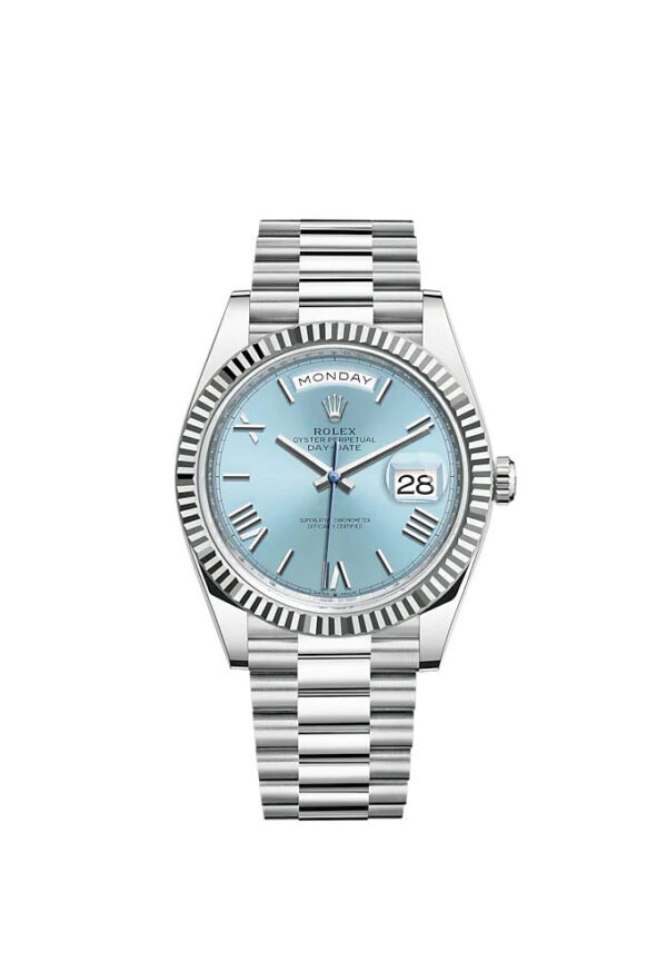 Rolex Day-Date 40mm, Platinum, Ref# 228236-0012