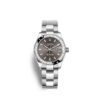 Rolex Datejust 31, Oystersteel, 18kt White Gold and diamonds, Ref# 278344RBR-0017
