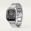Unworn Cartier Santos de Cartier, Stainless Steel, 39.8mm, Ref# WSSA0037, box and papers
