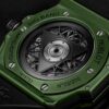 aa0881be73f1abdc2962b75ad960dc517f97d2e3 Hublot Big Bang SANG BLEU II GREEN CERAMIC Ref# 418.GX.5207.RX.MXM22