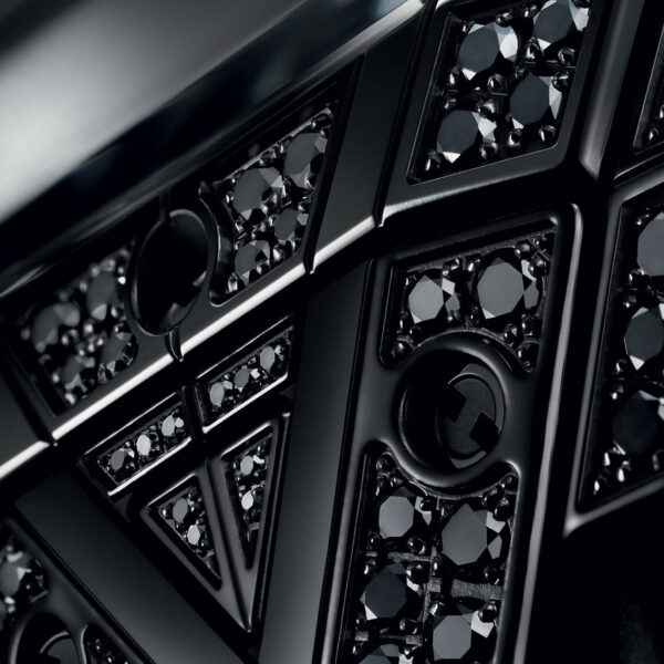 Unworn Hublot Spirit of Big Bang Sang Bleu All Black Pavé 42, 648.CX.0114.RX.1600.MXM24, box and papers