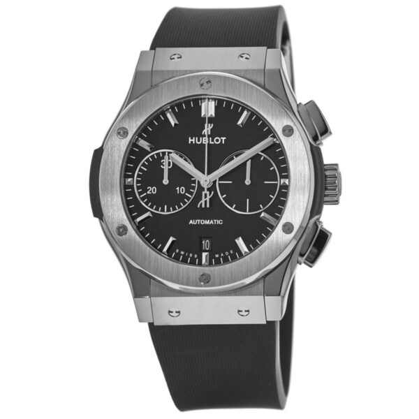 ab5c8f79fadd2661799b2eee69a4ad8d7a889228 Hublot Classic Fusion Chronograph Titanium 45mm, Ref# 521.NX.1171.RX, Unworn 2025