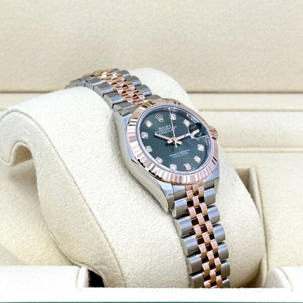 Rolex Lady-Datejust 28, Oystersteel and 18k Everose Gold, Ref# 279171-0007