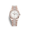 Rolex Day-Date 36 Everose gold Ref# 128235-0053