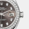 Rolex Lady-Datejust 28, Oystersteel and 18k White Gold, Ref# 279384RBR-0017