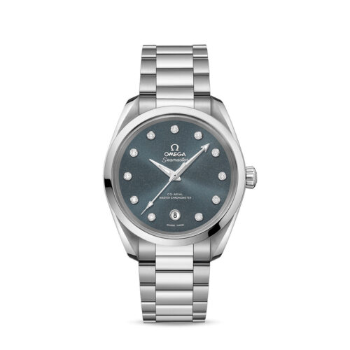 af2a2df6d455aeecb831723291933cb9de82ae8e Omega Seamaster AQUA TERRA 150M CO‑AXIAL MASTER CHRONOMETER LADIES’ Ref# 220.10.38.20.53.001