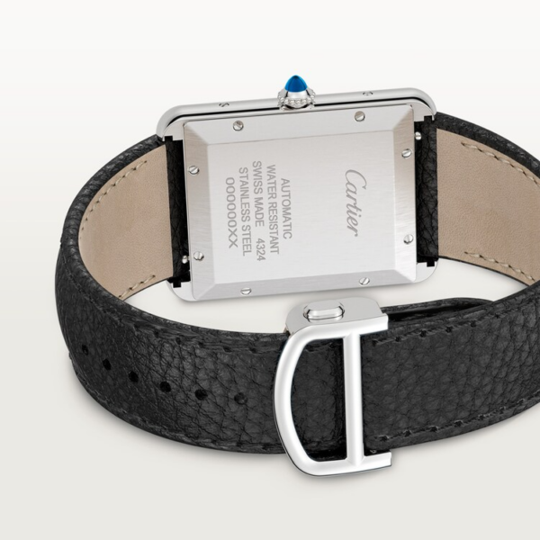 affc82bc94b32877c591377db7050c3dfe464a77 Unworn Cartier Tank Must de Cartier, Extra-large Stainless Steel, 41mm x 31mm, Ref# WSTA0040, box and papers