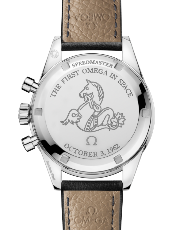 b05da1fef39c7bdff671c4a1a81268b3d47319e3 Unworn, Omega Speedmaster First Omega in Space, Co-Axial Chronograph, 39,7mm, Ref# 310.32.40.50.06.001, box and papers