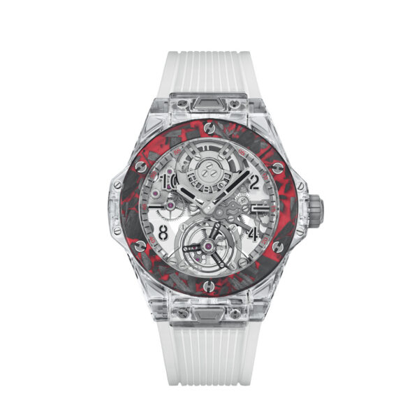Hublot Big Bang Tourbillon Automatic Sapphire Las Vegas Boutique, 45mm, Ref# 419.JQV.0113.RT.LVB23