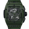 Unworn Hublot Spirit of Big Bang Dark Green Ceramic 42, 642.GX.5210.RX, box and papers