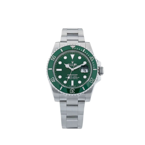 Rolex Submariner Stainless Steel “The Hulk” Green Dial Cerachrom Bezel, Ref#116610LV, 41mm