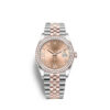 Rolex Datejust 36 Oystersteel and Everose gold Ref# 126281RBR-0015