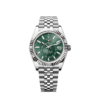 Rolex Sky-Dweller, 42mm, Oystersteel and 18k White Gold, Green, Jubilee, Ref# 336934-0002