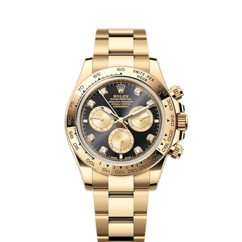 b556948b1fb3172a9a970f3e10e731ffc8837067 Rolex Cosmograph Daytona 40mm, 18k Yellow Gold, Ref# 126508-0003