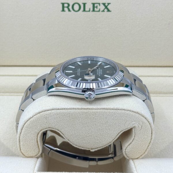 Rolex Datejust 41mm, Oystersteel and 18k White Gold, Ref# 126334-0027
