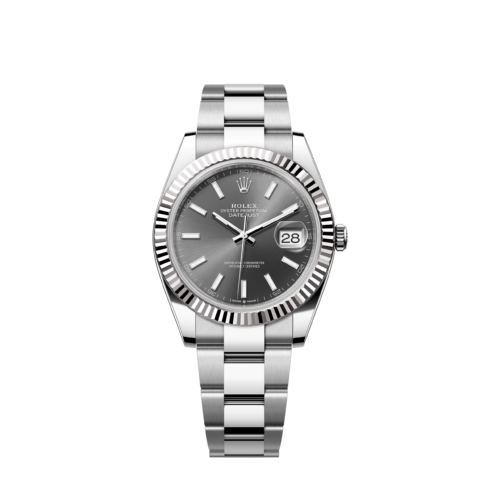 Rolex Datejust 41, Stainless Steel and 18k White Gold, 41mm, Ref# 126334-0013