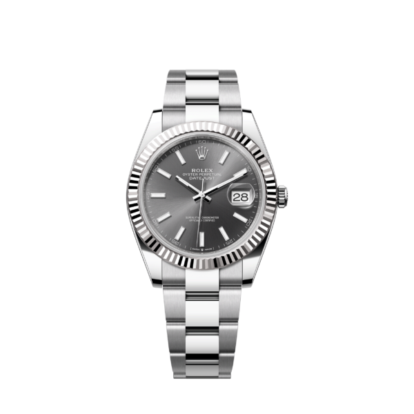 b65dae3cc9dde7bf7132603471209bf1aa18856f Rolex Datejust 41, Stainless Steel and 18k White Gold, 41mm, Ref# 126334-0013