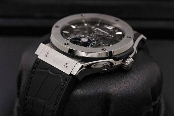 Hublot Classic Fusion Aerofusion Moonphase Titanium 45mm, Ref# 517.NX.0170.LR, Unworn 2025