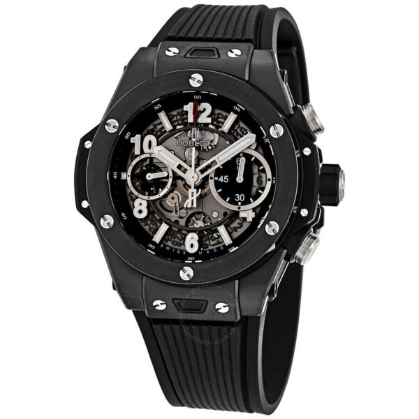 ba88b4f056e97ed8c76d42f4694d1b769fe04fcd Hublot Big Bang, Unico Black Magic, 42mm, Black Ceramic, Ref# 441.CI.1170.RX, Unworn 2025