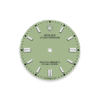 Unworn 2025, Rolex Oyster Perpetual, Oystersteel 36mm, Pistachio-green dial, Domed Oyster, Ref# 126000-0011, box and papers