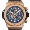 bbef389cb06cf1a6d8dab4d56e892bb4078e6b5b Hublot Big Bang, Unico King Gold Blue, 42mm, Ref# 441.OX.5189.RX