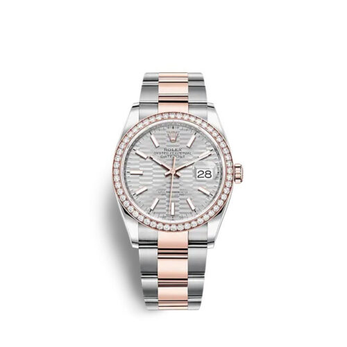 bce7ae35128e66d58a7699b9caddbddeb8457b0b Rolex Datejust 36 Oystersteel and Everose gold Ref# 126281RBR-0022