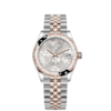 Rolex Datejust 31mm, Oystersteel and 18k Everose Gold with Diamonds, Ref# 278341rbr-0032