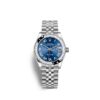 Rolex Datejust 31, Oystersteel, 18kt White Gold and diamonds, Ref# 278344RBR-0036