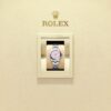 Unworn 2025, Rolex Oyster Perpetual, Oystersteel, 28mm, Candy pink dial, Domed Oyster, Ref# 276200-0009, box and papers