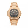 Patek Philippe Nautilus Flyback Chronograph, Date Watch, 18k Rose Gold, 40,5 mm, Ref# 5980/1R-001