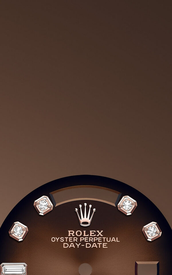 Rolex Day-Date 36 Everose gold Ref# 128345RBR-0041