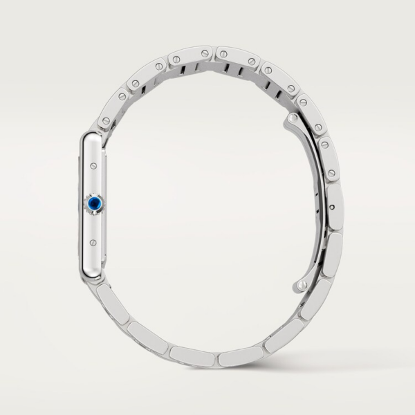 c383ade8ca7c366ebe02a882fabdb660ed4d2764 Unworn Cartier Tank Must de Cartier, Large Stainless Steel, 33.7mm x 25.5mm, Ref# WSTA0106, box and papers