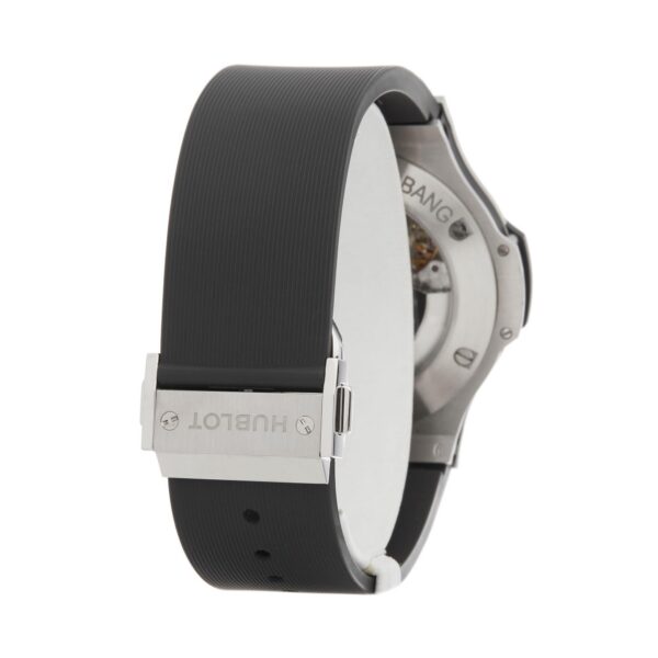 c3a3281606bc2d4e92aeab382019ff9cec0ef78d Hublot Big Bang, Steel Chronograph 44mm, Ref# 301.SX.1170.RX