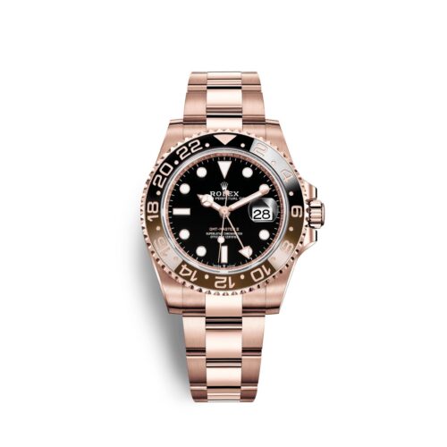 c457417a94d5de472ae5c52ea17bc17c13937a47 Rolex GMT-Master II Rootbeer, 18k Everose gold, 40mm, Ref# 126715chnr-0001