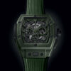 Unworn Hublot Spirit of Big Bang Dark Green Ceramic 42, 642.GX.5210.RX, box and papers