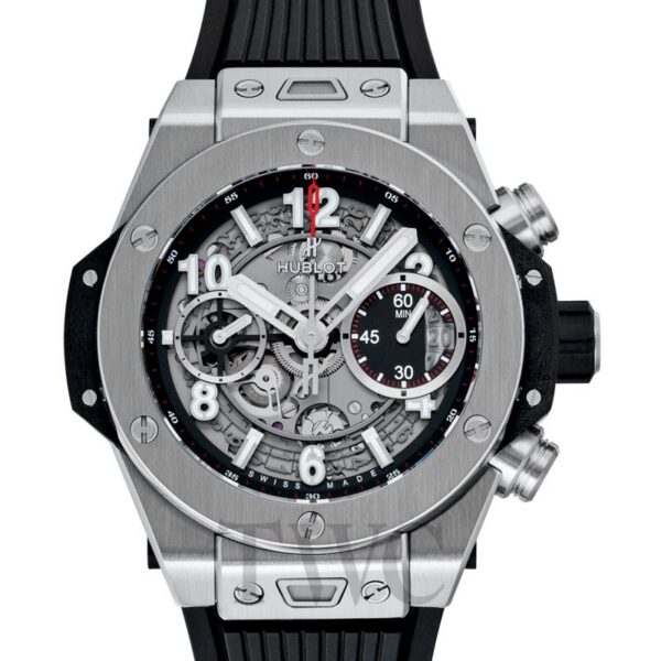 c545e0b8f2063aa08e1ab64a7708fa21f1a2cc8c Hublot Big Bang, Unico Titanium, 42mm, Ref# 441.NX.1170.RX