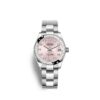 Rolex Datejust 31, Oystersteel, 18kt White Gold and diamonds, Ref# 278344RBR-0033