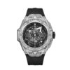 c66c5e92329f91f30837476756a9a81fd5b27d82 Hublot Big Bang SANG BLEU II TITANIUM PAVÉ Ref# 418.NX.1107.RX.1604.MXM20