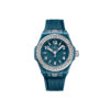 Unworn Hublot Big Bang One Click Petrol Blue Ceramic Diamonds 33, 485.ES.5171.RX.1204, box and papers