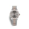 Rolex Datejust 31, Oystersteel, 18kt Everose Gold and diamonds, Ref# 278381RBR-0018